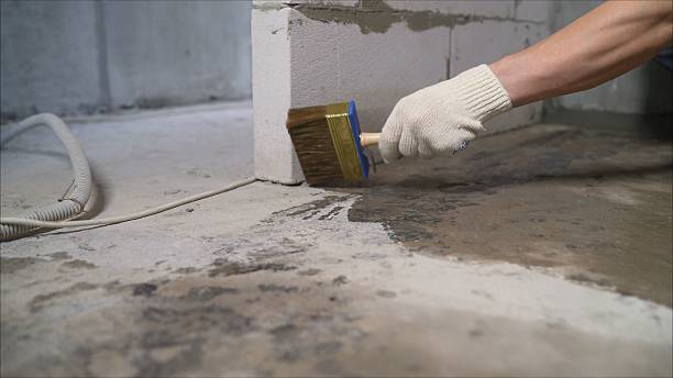 SJ Waterproofing Pros Waterproofing coverage map for De Mossville, KY and surrounding area
